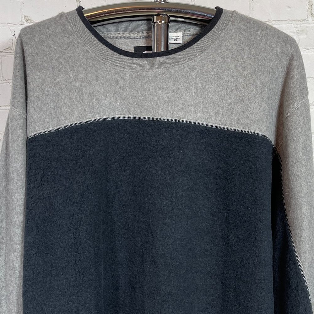 NWT VINTAGE REDSAND MEN'S SHERPA LIKE FLEECE SWEATER SHIRT XL/XXL